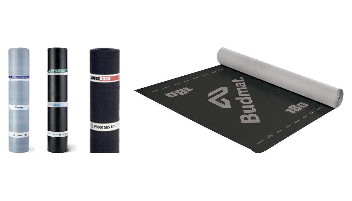 Rol Sopravap Stick dampscherm en Budmat onderdakfolie