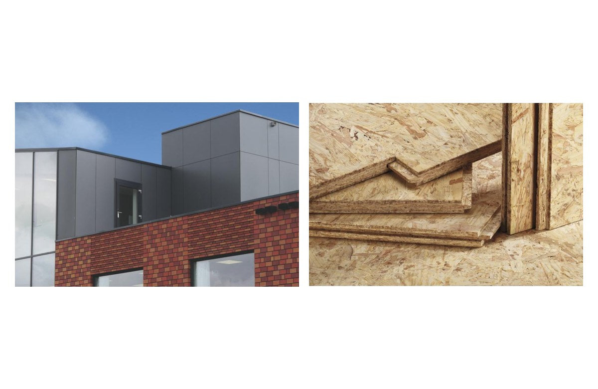 PRO-PAN HPL gevelplaten en OSB-platen met tand en groef
