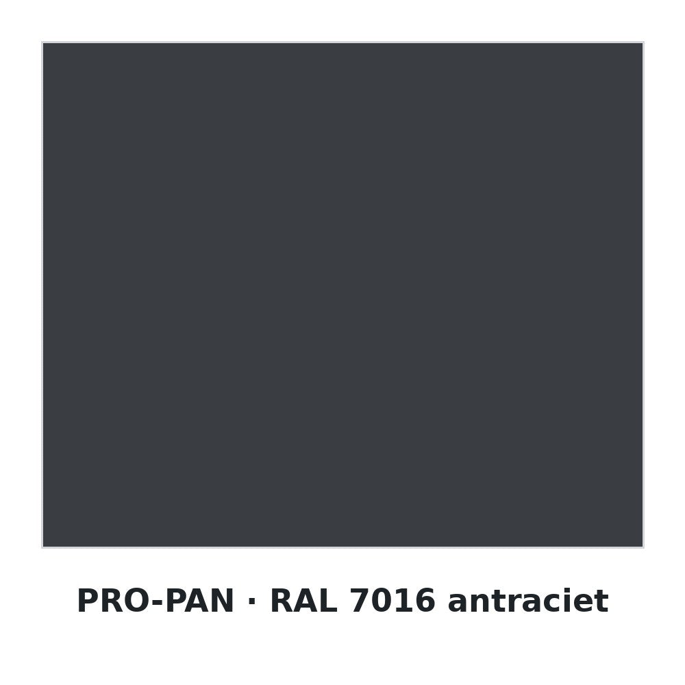 PRO-PAN Antraciet RAL 7016 (2 zijden UV)
