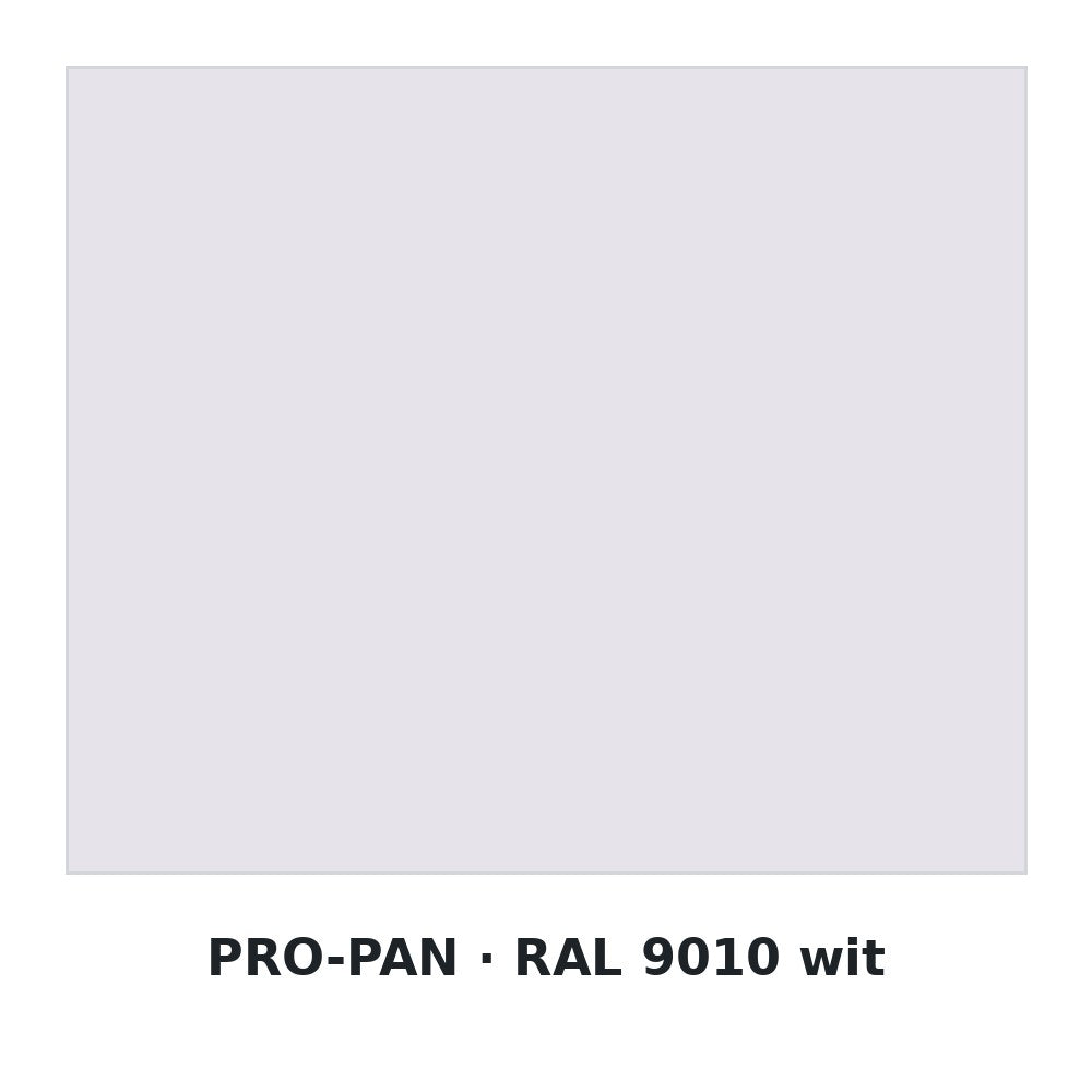 PRO-PAN Wit RAL 9010