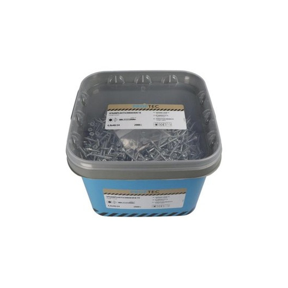 Proftec spaanplaatschroef met snijpunt TX-20 – emmer
